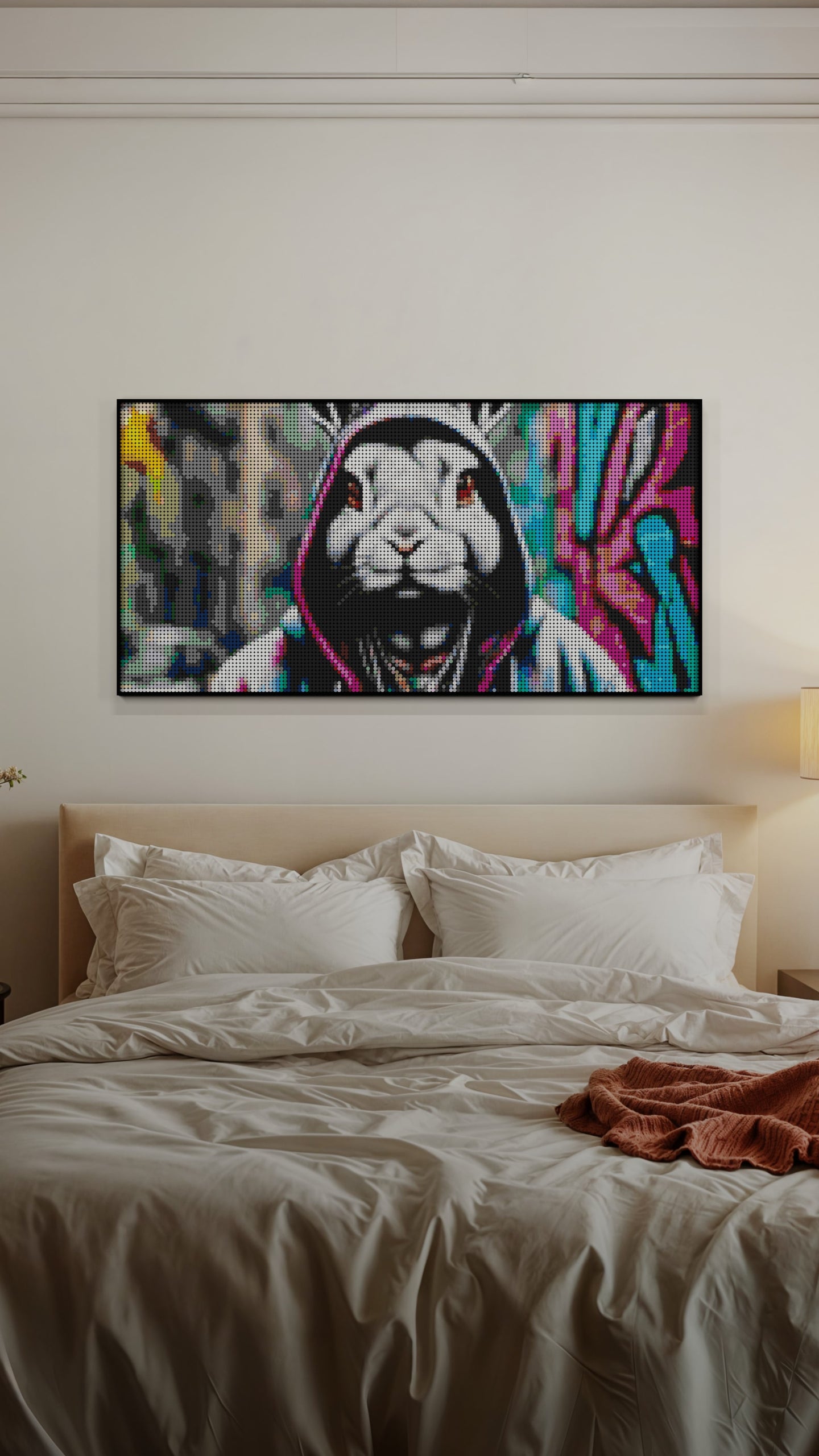 Thugsy Malone  LEGO® Style mosaic pixel art design for display